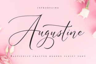 Augustine Font Review: A Bold Script for Web Headers