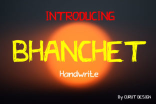 Bhanchet: A Bold Script Font for Modern Web Design