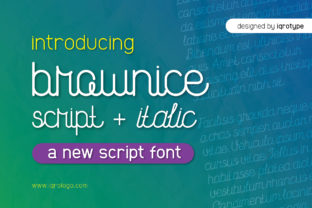 Brownice Font: A Modern Script for Web Design