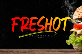 FresHot: The Bold Script Font for Modern Brand Identity