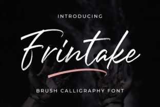 Frintake: The Perfect Brush Calligraphy Font for Crafters
