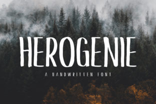 Herogenie: The Handwritten Font That Builds Trust