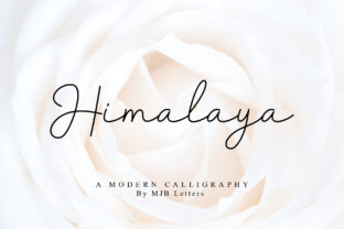 Himalaya Font Review: Elevating Campaign Visuals with Elegant Script