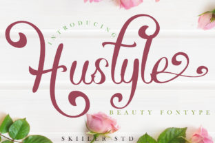 Hustyle: A Handwritten Typeface for Warm Editorial Design