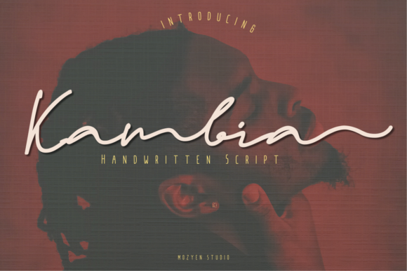 Kambia: The Handwritten Script Font for Crafters