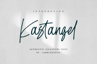 Kastangel Font: The Perfect Script for Handmade Brands