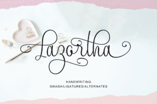 Lazortha: The Perfect Handwritten Font for Crafters