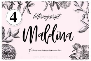 Maldina: A Modern Handwritten Font for Editorial Design