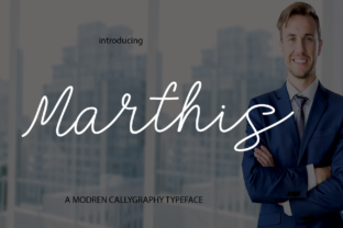 Marthis Font: A Charming Handwritten Typeface for Makers
