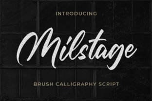 Milstage: The Script Font That Elevates Small Business Branding