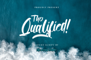 Qualified: A Modern Script Font for Standout Branding