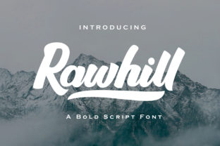 Rawhill Font: A Bold Script for Modern Web Design