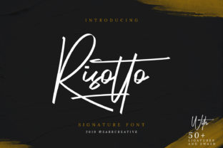 Risotto: A Bold Script Typeface for Editorial Impact