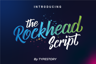 Rockhead: A Raw Script for Bold Brand Identity