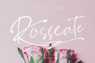 Rosseate: A Bold Script Typeface for Authentic Branding