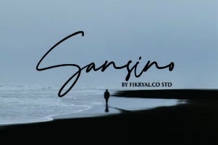 Sansino: A Sweet Script Typeface for Modern Branding