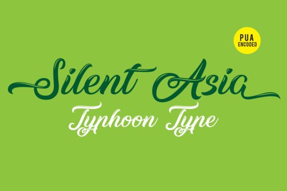Silent Asia: A Modern Typeface for Elegant Editorial Design