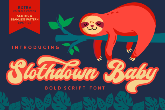 Slothdown Baby: A Friendly Script Font for Modern Web Design