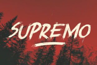 Supremo Font Review: A Spooky Display Typeface for Web Design