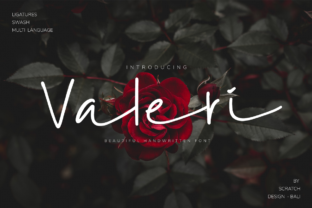 Valeri Font: A Sweet Script for Handmade Brands