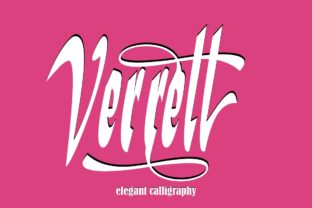 Verrell: A Bold Script Typeface for Editorial Impact